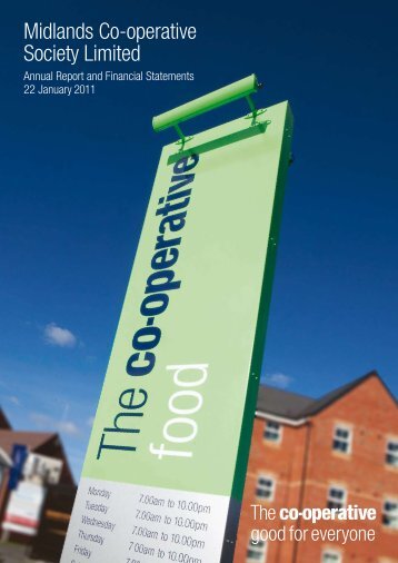 Midlands Co-operative Society annual report 2011