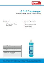 G 520 Glasreiniger - igefa