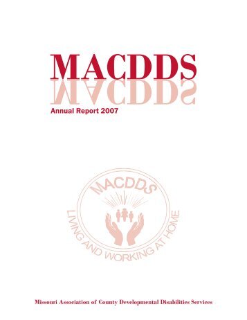 Annual Report 2007 - Missouri Association of County Development ...