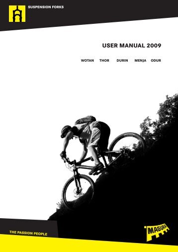 USER MANUAL 2009 - Magura