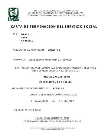 Convocatoria - Edumed IMSS