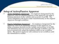 Active/Passive Substitute Approver