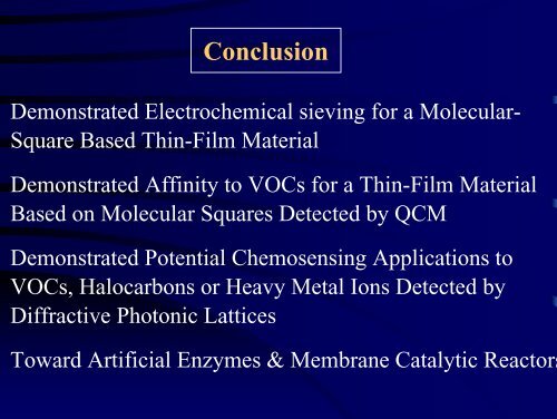 Supramolecular Nanoporous Materials and Their Applications