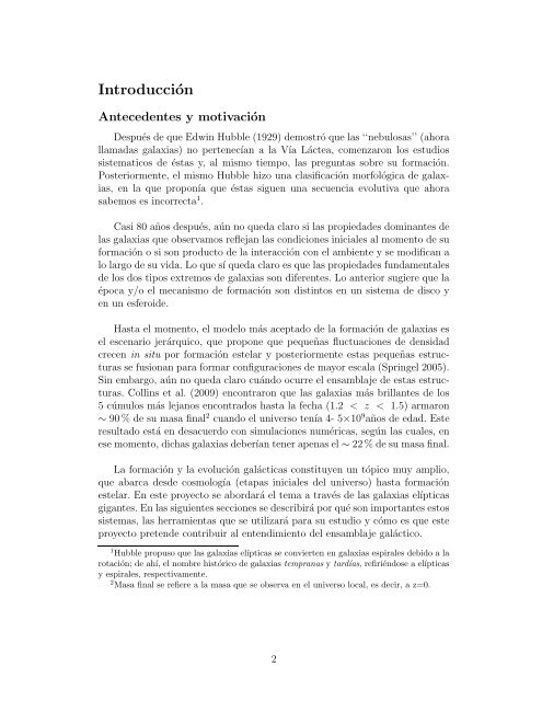 Anteproyecto de Tesis Doctoral Sistemas de cÃƒÂºmulos ... - UNAM