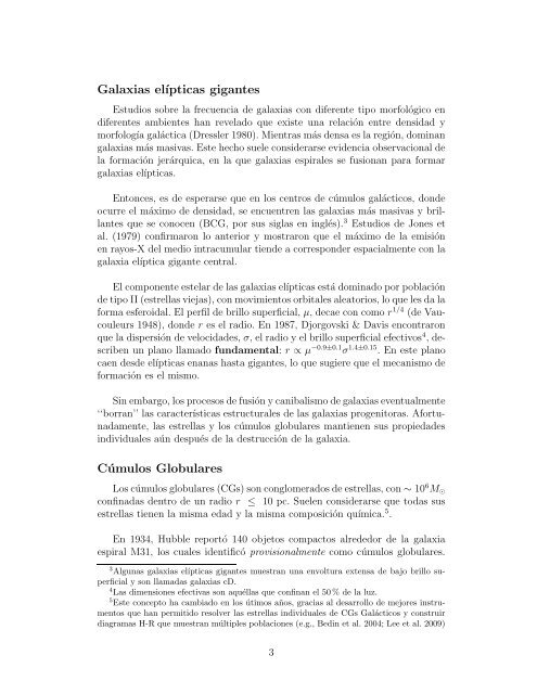 Anteproyecto de Tesis Doctoral Sistemas de cÃƒÂºmulos ... - UNAM