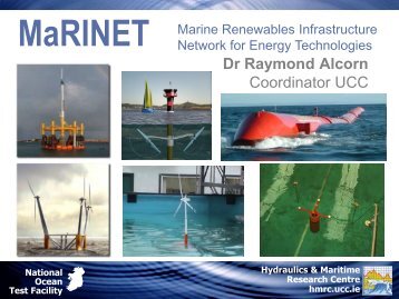 Ray Alcorn, Hydraulics & Maritime Research Centre - POWER cluster