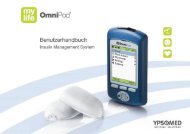 Anleitung Omnipod - mylife Blutzuckermessgeräte, Insulinpumpen ...