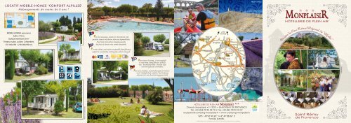 locatif mobile-homes "confort alpilles" - Camping Monplaisir