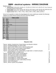 BMW - electrical  systems - WIRING DIAGRAM - BmwCabrioE30.it