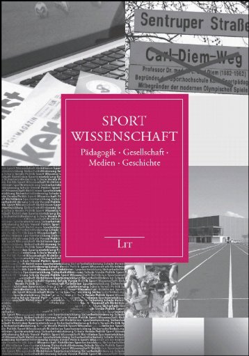 Sportwissenschaft - LIT Verlag