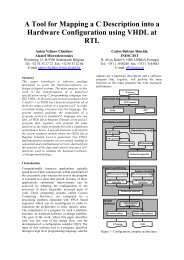 A Tool for Mapping a C Description into a Hardware Configuration ...