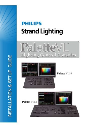 1. - Panadiffusion Eclairage professionnel Strand Lighting ...