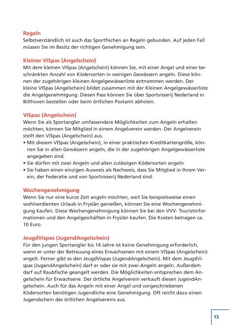 Wassersportbrochure - Friesland