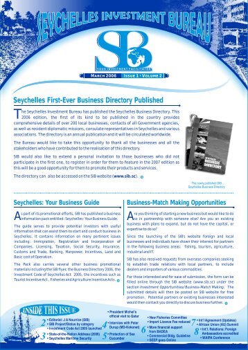 Seychelles First-Ever Business Directory Published