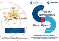 Vers une mÃ©tropolisation BÃ©arn - Bigorre ? - Aquieco