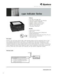 1390 Indicator Series - Nortelco Scantron