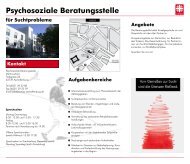 Psychosoziale Beratungsstelle Martinushaus Treibgasse 26 63739 ...