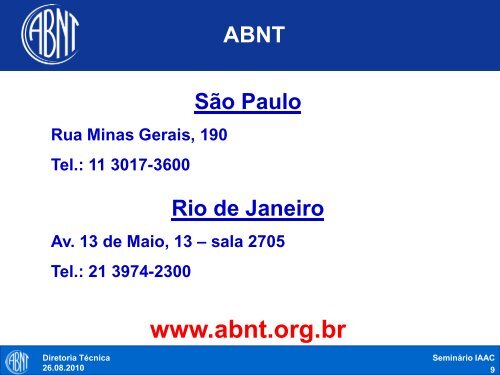 ABNT NBR ISO/IEC 17011 - IAAC