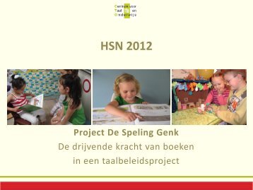 powerpoint - Centrum voor Taal & Onderwijs