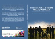 SUICIDE in RURAL & REMOTE AREAS of AUSTRALIA - Living is for ...