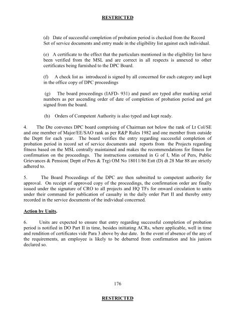 CHAPTER 1 - Border Roads Organisation