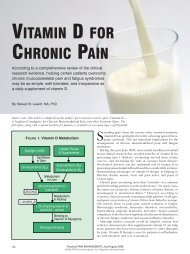 1) Vitamin D For Chronic Pain - Pain Treatment Topics.org