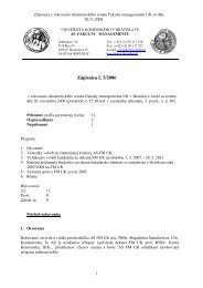 Zápisnica č. 5/2006 - Univerzita Komenského