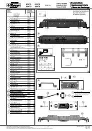 Ersatzteilliste Replacement Parts PiÃ¨ces de Rechange ... - MJ Hobby