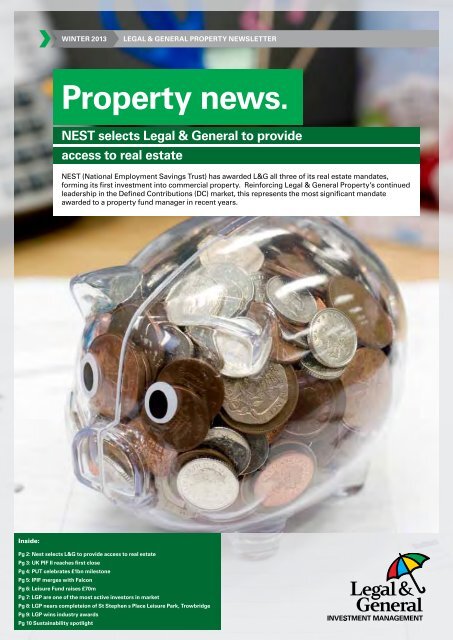 Property news. - Legal & General Investment Management