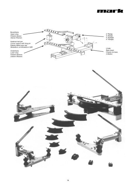 Bedienings- en onderhoudsvoorschriften Mark hydraulische ...