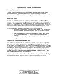 Guidance for Wine Producer Permit Application ... - ATC - Louisiana