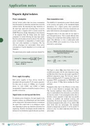 Digital isolator applications - Rhopoint Components