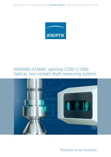 HOMMEL-ETAMIC opticline C200âC1000 Optical, non-contact ... - ITA