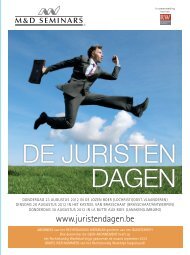 de juristendagen - Uitgeverij Larcier