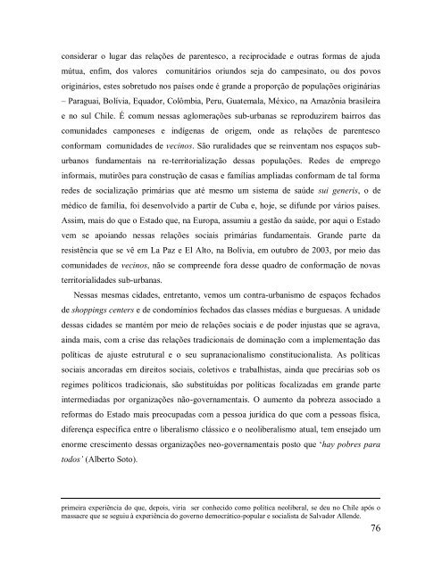 A Reinvenção dos Territórios - Universidad Nacional Autónoma de ...