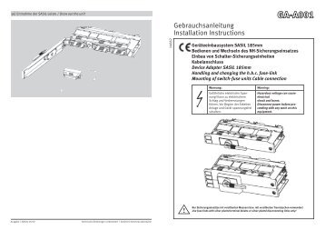 Einbauanleitung SASILplus - waltrup