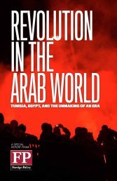 Revolution in the Arab World - Observation of a lost soul Blog