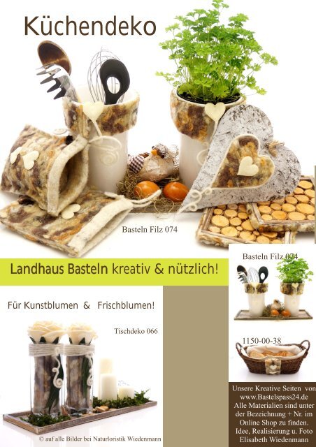 Online Katalog Kreativen Seiten von www.Bastelspass24.de