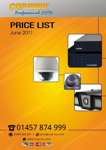 PRICE LIST - COP Security