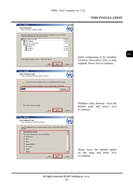 Novus Management System Instrukcja obsługi - NMS