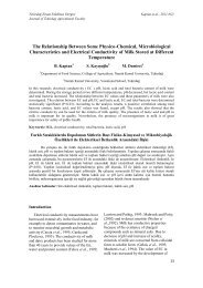 Determination of effect on electrical conductivity of composition and ...