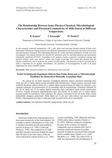 Determination of effect on electrical conductivity of composition and ...