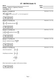 gr 11 algebraic fractions maths excellence