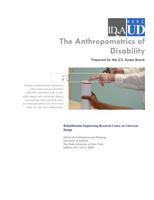 The Anthropometrics of Disability - Designing Accessible Communities