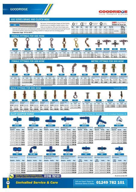 Merlin Motorsport Catalogue 2015