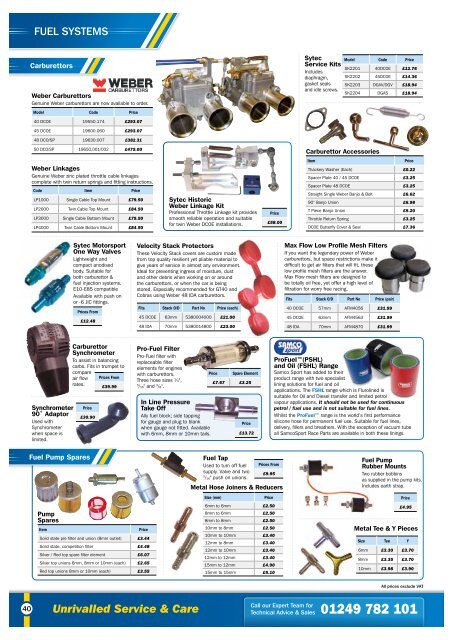 Merlin Motorsport Catalogue 2015