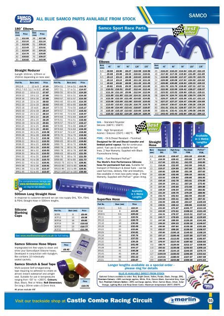 Merlin Motorsport Catalogue 2015