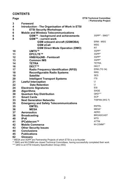 ETSI White Paper Ã¢Â€Â“ Security