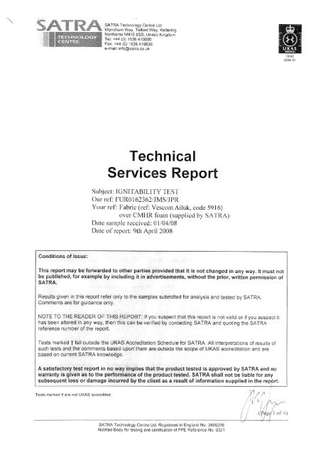 Test Certificate Bs 5852 Crib 5 Pdf 408 Kb Vescom