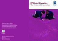 MMU and Education The Future of Knowledge - Manchester ...